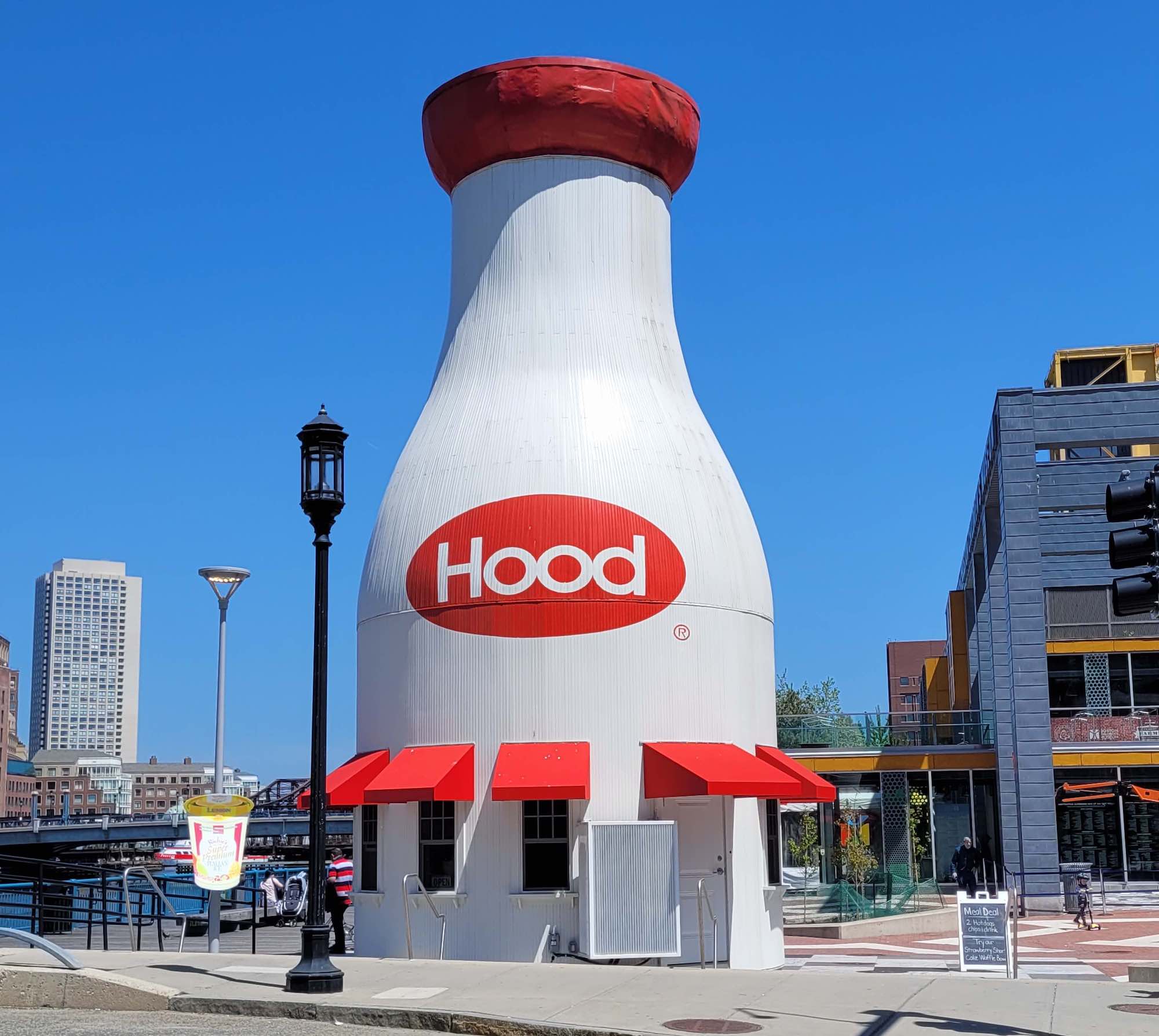 Hood Milk Bottle Boston